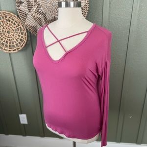 PINK | Long Sleeve Top